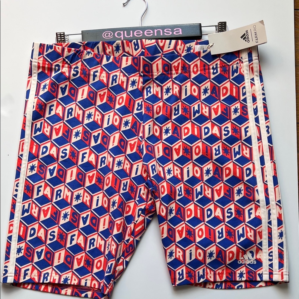 Adidas x FARM Rio bike shorts - Picture 3 of 11